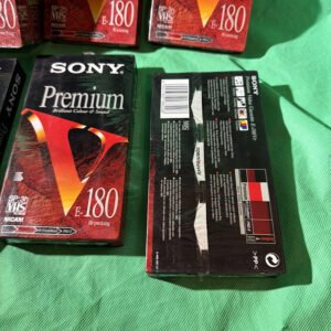 VIDEO CASSETE DE 120MNTS VHS M SONY