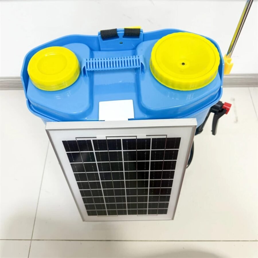 FUMIGADORA DE ESPALDA, A BATERIA CON PANEL SOLAR, CAPACIDAD 20 LITROS, GENERICO, PRECIO UNIDAD - Imagen 2