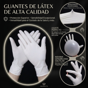 Guantes Quirúrgicos De Látex Examen (No Estéril), Marca Genérico, 10 Box Por Cajón, 100 Unidades Por Box, Total 1,000 Guantes Por Cajón, Precio Por Cajón