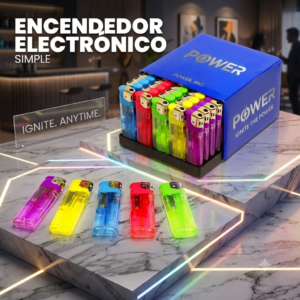 Encendedor De Cigarrillo, Marca Generico, Electrónico Simple, Precio Por Box De 50 Unidades