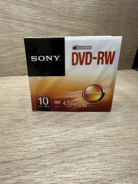 DISCOS REGRABABLE DVD-RW MARCA: SONY DE 4.7GB 120MIN CON ESTUCHE INDIVIDUAL , ESTUCHE EN ACRILICO, PRECIO POR UNIDAD - Image 3