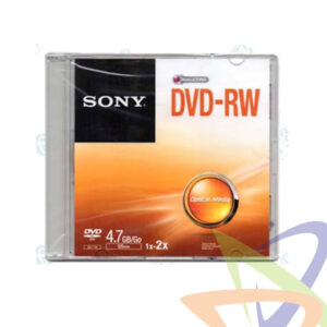DISCOS REGRABABLE DVD-RW MARCA: SONY DE 4.7GB 120MIN CON ESTUCHE INDIVIDUAL , ESTUCHE EN ACRILICO, PRECIO POR UNIDAD
