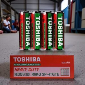 PILAS DE CARBON , MARCA TOSHIBA , MODELO AA , 1.5V , 25 BOX POR CAJA, 40 PILAS POR BOX, PRECIO DE LA CAJA