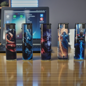 ENCENDEDOR DE CIGARRILLO, CON SOPLETE, MODELO TURISTA, 50 UNIDADES POR BOX, 20 BOX POR CAJÓN, PRECIO DEL CAJÓN