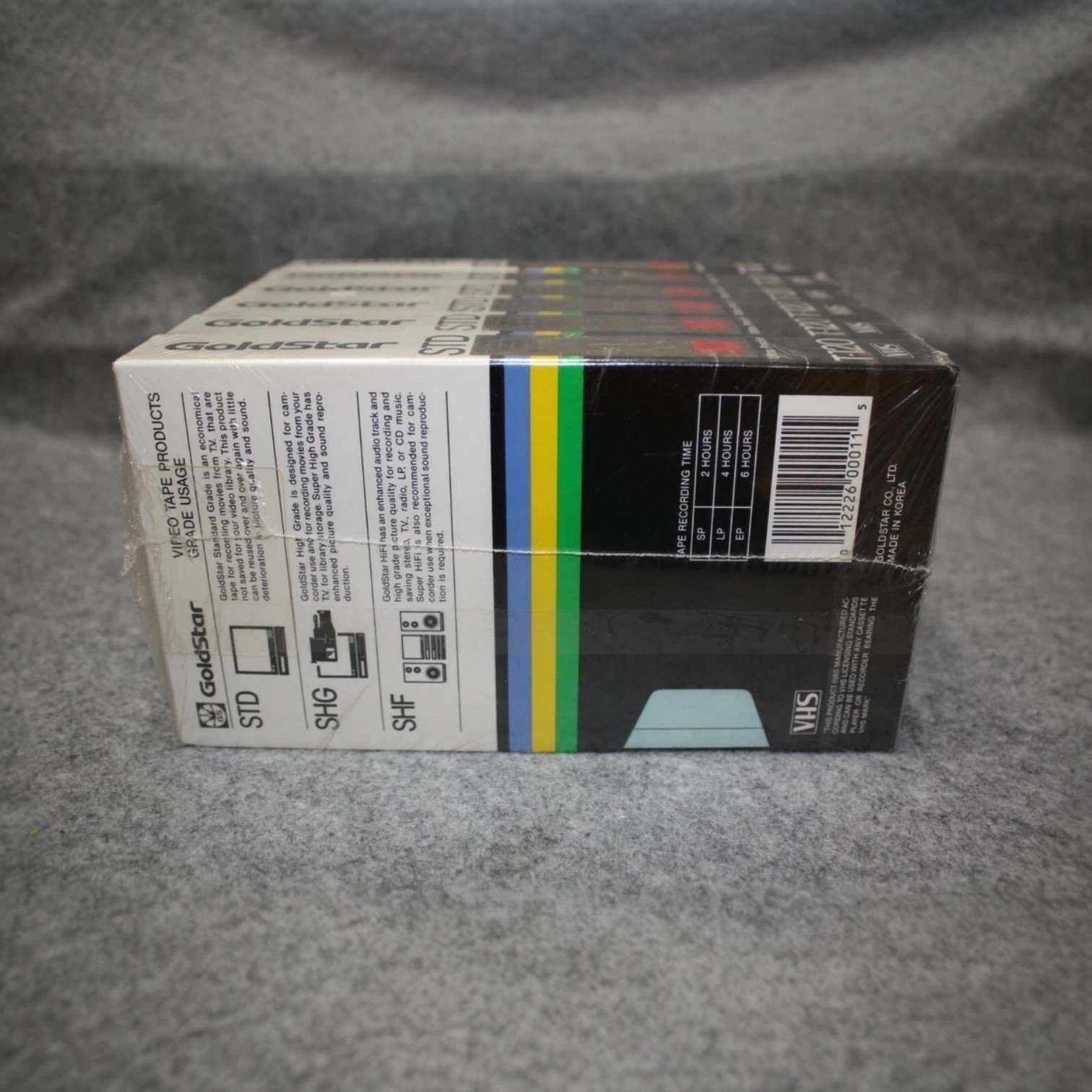 Video Cassete De 120 minutos, Formato VHS, Marca MGOLD, Presentación Por Unidad, Precio De La Unidad - Imagen 5