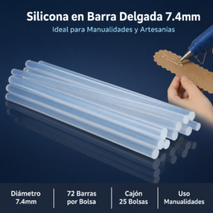 Silicona En Barra Delgada, Tamaño Delgada , Taiwanés, Genérico, 25 Bolsas Por Cajón, Precio Por Cajón De 25 Bolsas