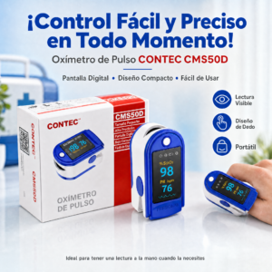 Oxímetro De Pulso -Digital-Marca CONTEC CMS50D