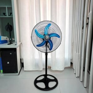 VENTILADOR DE 5 ASPAS TRES EN UNO, 18″ , MARCA POWER TECH, ASPAS METÁLICAS, TRES POSICIONES DE USO, PRECIO UNIDAD