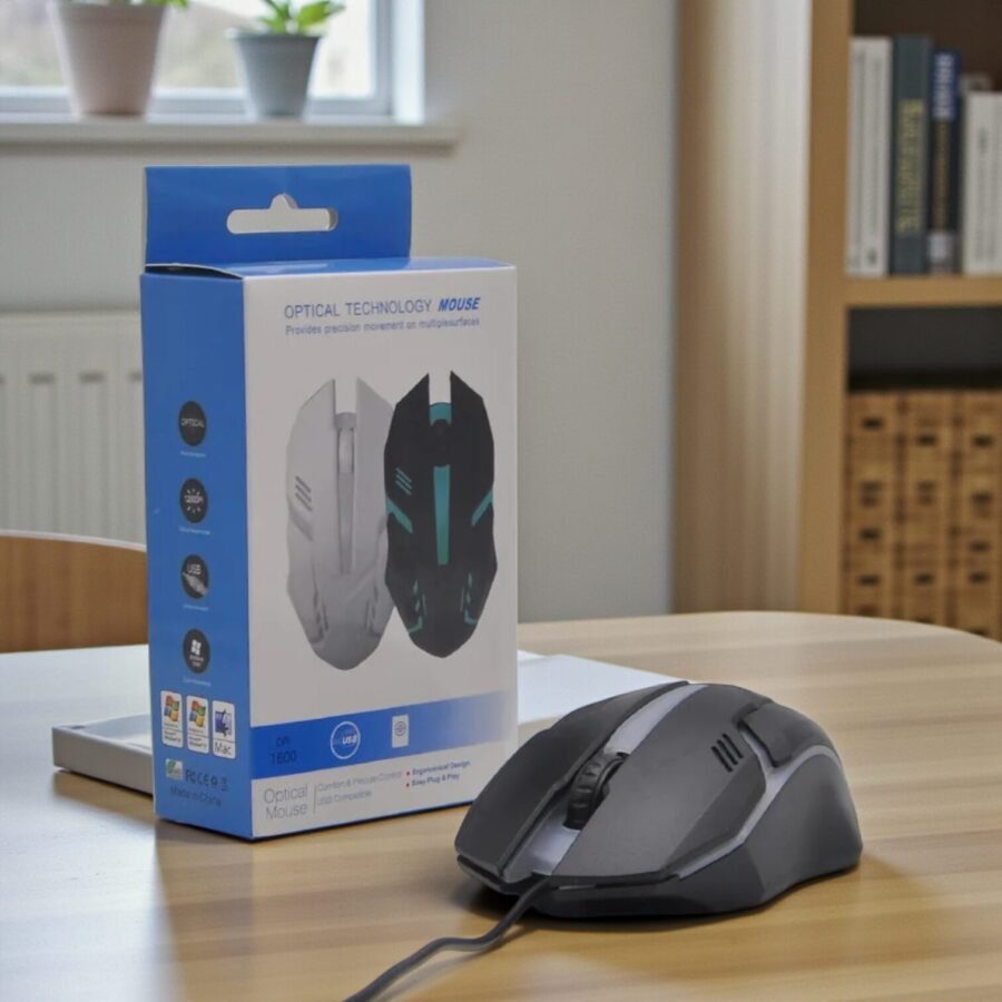 MOUSE GAMMER ALAMBRICO RGB, DE ALTA CALIDAD, ERGONOMICO , CONEXION USB, PRECIO DE LA UNIDAD (pedido minimo 12 )