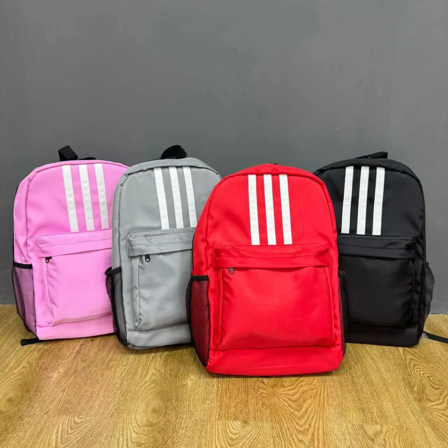 MOCHILA JUVENIL PARA DAMA, CON DISEÑO DEPORTIVO, COLORES SURTIDOS, PRECIO UNIDAD (pedido mínimo 12) - Imagen 3