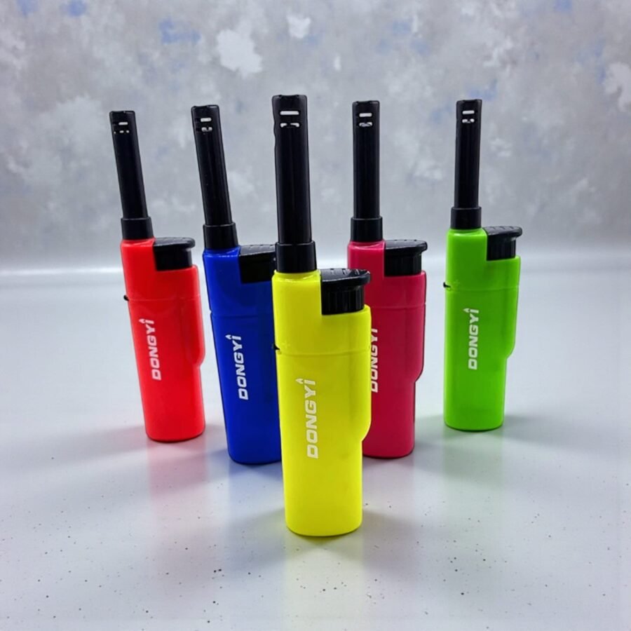 ENCENDEDOR A GAS, MODELO TUBITO, COLORES VARIADOS, 25 UNIDADES POR CAJA - Imagen 3