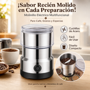 Molino Eléctrico Portátil Para Granos, De 150w, Super Potente, Precio De Unidad (Minimo 3 Unidades)