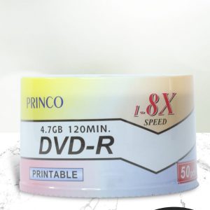 DVD GRABABLE PRINCO PRINTABLE 4.7GB PRECIO DE CONO X 50 UNIDADES