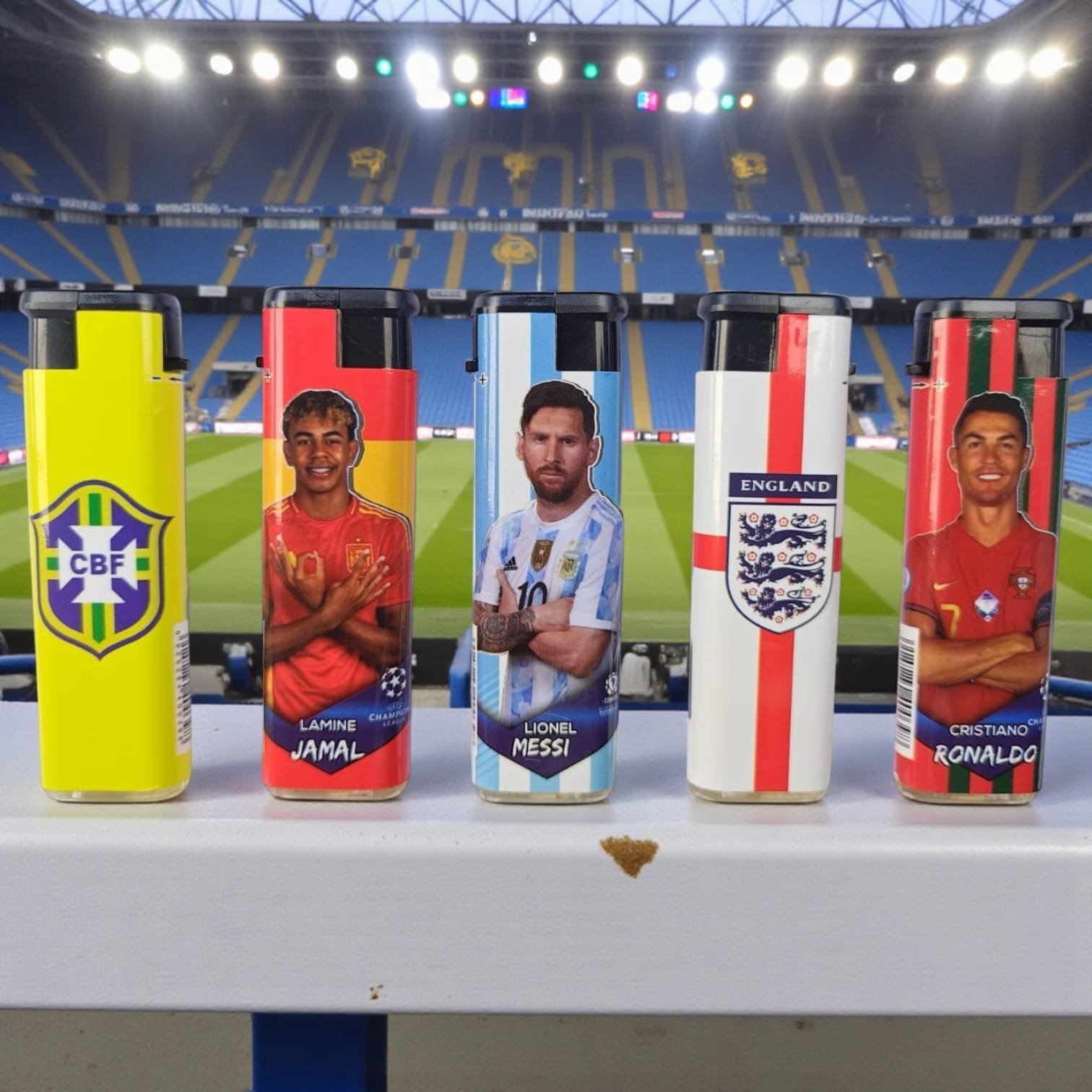 ENCENDEDOR DE CIGARRILLOS CON SOPLETE, MODELO FUTBOLISTA, 50 UNIDADES POR BOX, 20 BOX POR CAJÓN, TOTAL 1,000 UNIDADES POR CAJÓN, PRECIO DEL CAJÓN - Imagen 3