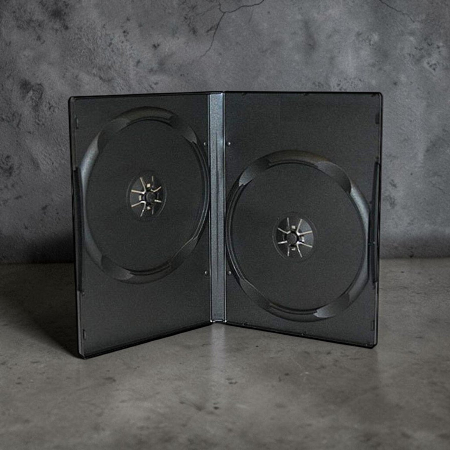 Estuche Para Dvd, Clásico, Color Negro, Para Dos Discos, Grueso 14mm, 100 Unidades Por Caja, Precio Por Caja - Imagen 4