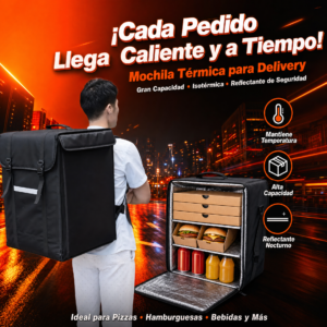 Mochila Para Delivery Para Motorizados, Reparto De Comida Y Otros, Diferentes Colores, Precio Por Unidad
