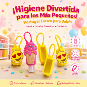 Portagel Frasco Para Bebes, Capacidad De 30 Ml, Precio Por Docena