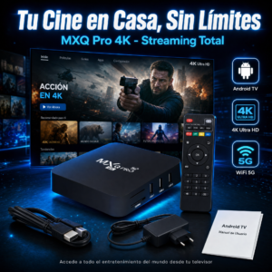 TV Box Modelo Básico, 4K 2 GB RAM 16 GB Ultra, Para Convertir Tu TV Antiguo En Smar TV, Precio Por Unidad.