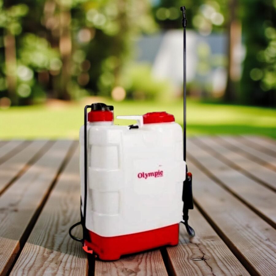 FUMIGADORA MANUAL PARA EL CAMPO DE 20 LITROS, MARCA OLIMPYC, ALTA PRESION, PRECIO POR UNIDAD