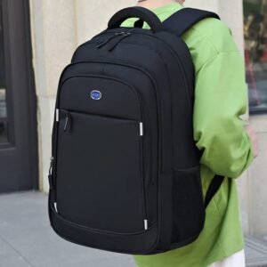 MOCHILA VIAJERA ANTIROBO, COLOR NEGRO, MODELO ESTUDIANTE, PORTA LAPTOP, SUPER REFORZADA, TENDENCIA ESTUDIANTIL, PRECIO UNIDAD