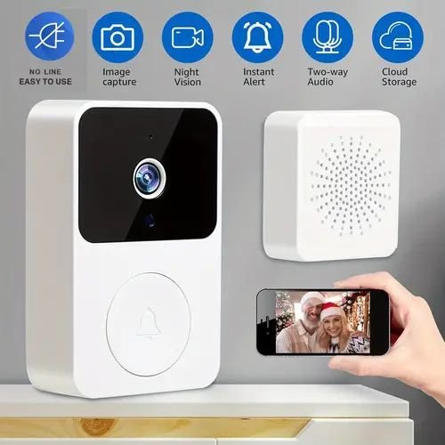 TIMBRE CON CAMARA INTELIGENTE SMART, COD RO562 , PRECIO POR UNIDAD (pedido minimo 2) - Imagen 2