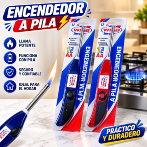 Encendedor De Cocina Electrónico A Pilas, Recargable, Precio Por Cajón De 120 Unidades