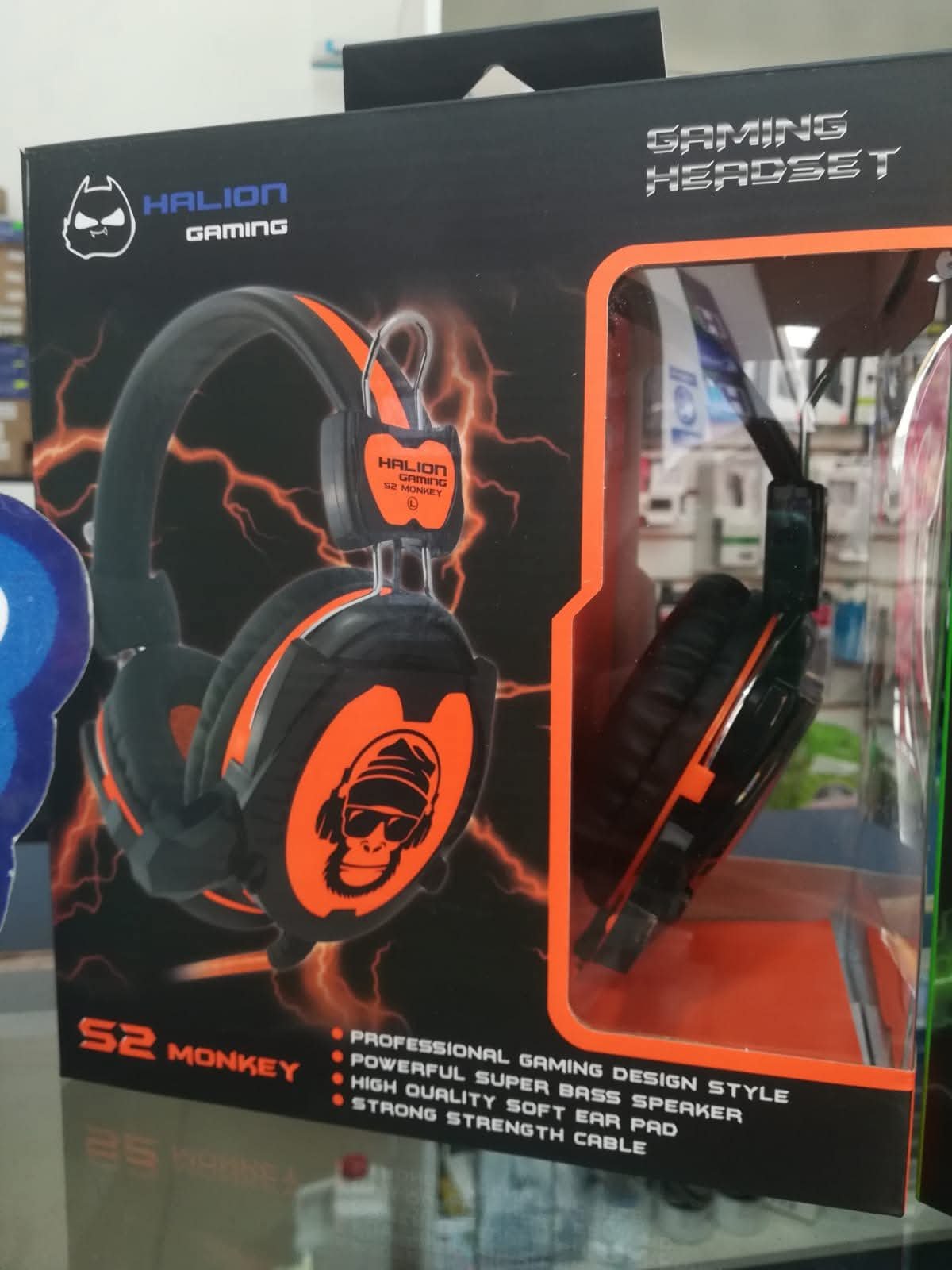 AUDIFONO PARA PC GAMING, HALION , MODELO S2 MONKEY, CON MICROFONO ESTEREO , CALIDAD DE SONIDO SOUNBLAS , PRECIO UNIDAD - Imagen 2