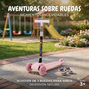 Scooter Para Niños Con Luces , Muy Entretenidos Para Los Engreidos, Uso Niños, Precio De La Unidad (Pedido Mínimo 3)