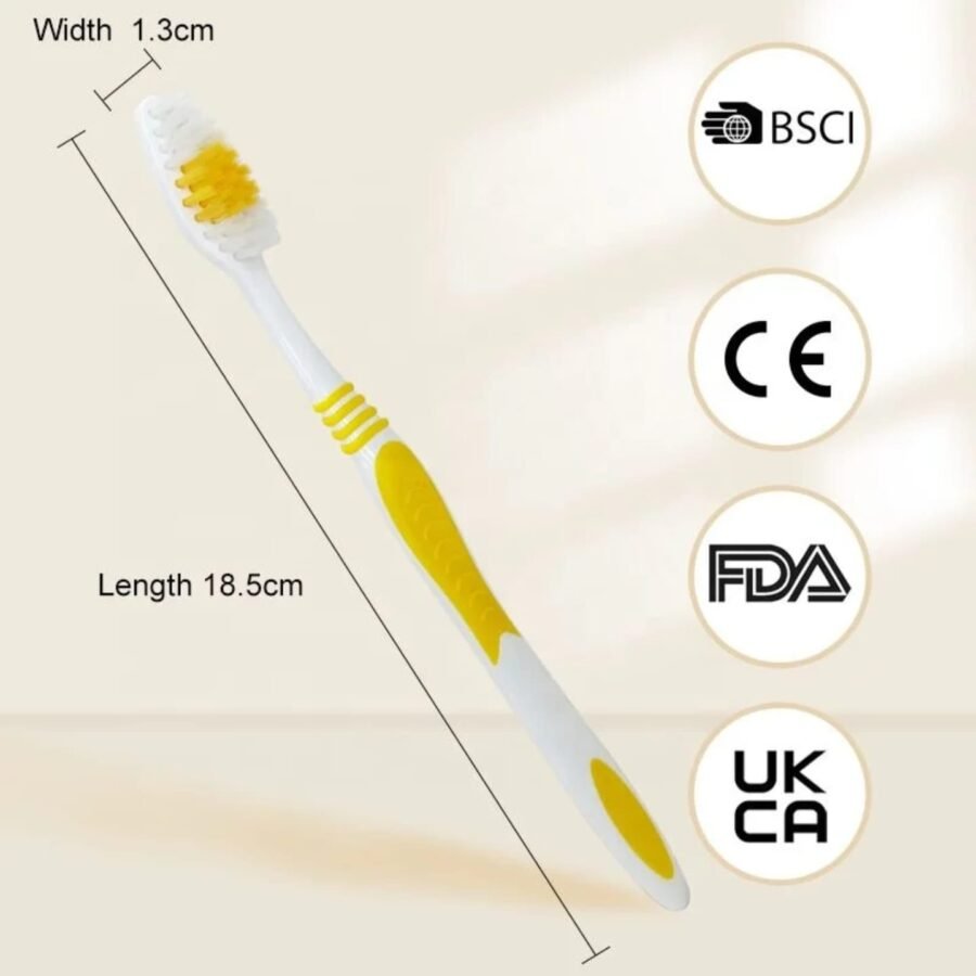 CEPILLO DE DIENTES PLANCHA DE 12 UNIDADES, MARCA GENERICO, CON 3 BENEFICIOS DISTINTOS. PRECIO DE PLANCHA DE 12 CEPILLOS - Imagen 2
