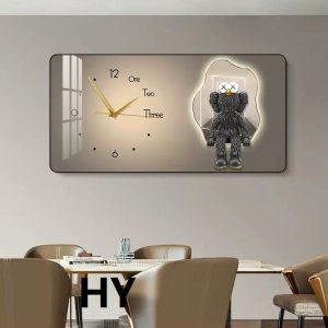 RELOJ DE PARED CON IMPRESIONANTES IMAGENES DE FONDO QUE HARAN DE TU HOGAR SENTIR  LA ELEGANCIA Y GLAMOUR DE UNA HABITACION DEL NUEVO SIGLO