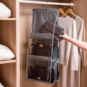 ORGANIZADOR DE CARTERAS PARA DAMAS, UNA FACIL MANERA DE ORGANIZAR TU CLOSET CON ESTA SUPER HERRAMIENTA MUY PRACTICA Y CASUAL