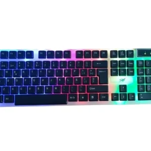 TECLADO GAMER JX K7300, M/JIEXIN, ALÁMBRICO CON LUCES RGB,