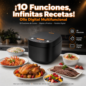 Olla Digital Multifuncional Para Solucionar De Manera Rapida Con 10 Funciones De Cocina Muy Práctica Compra Desde Una Unidad