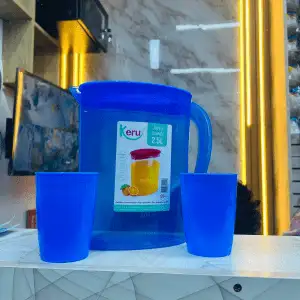 SET DE JARRA MÁS DOS VASOS, HECHO PERFECTAMENTE PARA SU COCINA, CONSULTE DETALLES AQUÍ