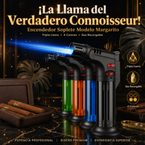 Encendedor De Cigarrilos A Gas, Modelo  Margarito, Multicolor, 12 Unidades Por Caja, Precio De Caja