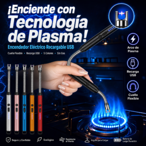 Encendedor De Cocina Eléctrico Recargable Con USB,  Color Aleatoria, Precio Por Docena