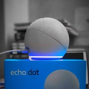 Parlante inteligente Amazon echo dot 5ta generación, control de voz, wifi, bluethoot , negro y blanco., precio unidad