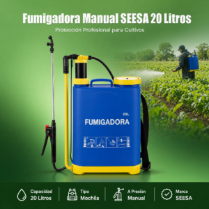 Fumigadora Manual Para El Campo De 20 Litros, Marca Seesa, A Presión, Tipo Mochila, Precio De La Unidad ★★★★★