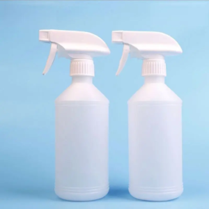 FRASCO DISPENSADOR BLANCO NATURAL DE 1 LITROS CON ROCEADOR, PRECIO UNIDAD (pedido minimo 100 unidades)